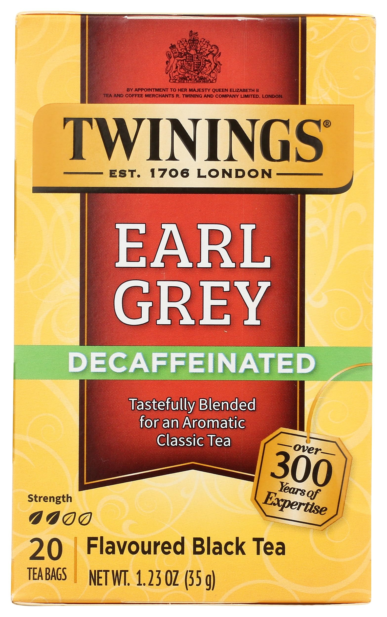 Twinings Earl Grey Decaf Tea, 20 Count