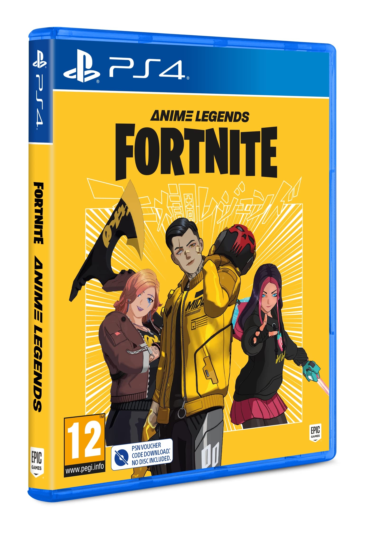 Fortnite - Anime Legends (Game Download Code in Box) - PS4