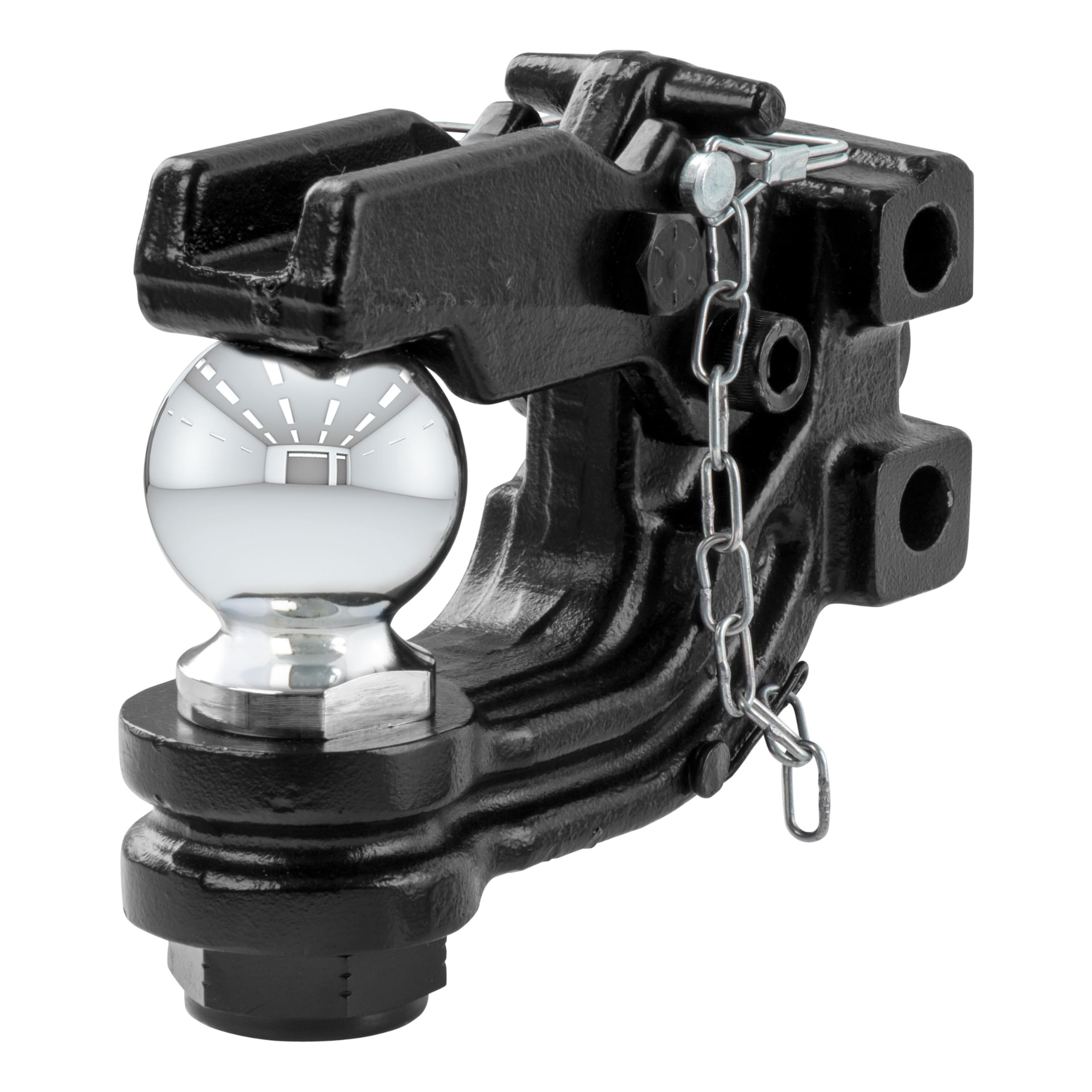 CURT 45922 Channel Mount Pintle Attachment with 2-5/16-Inch Ball, 20,000 lbs, Shank Required