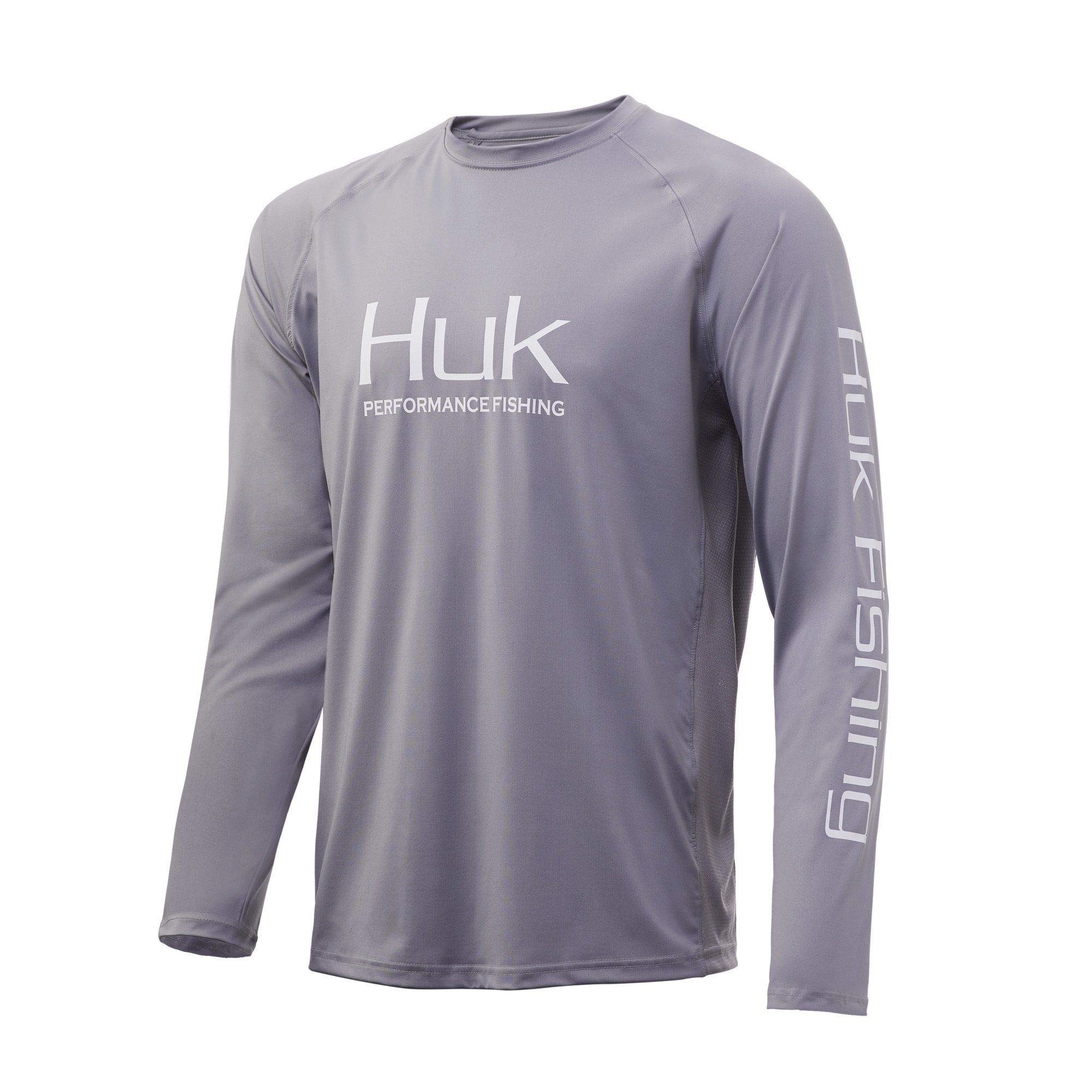HUK Men's Pursuit Vented Long Sleeve 30 UPF Fishing Shirt