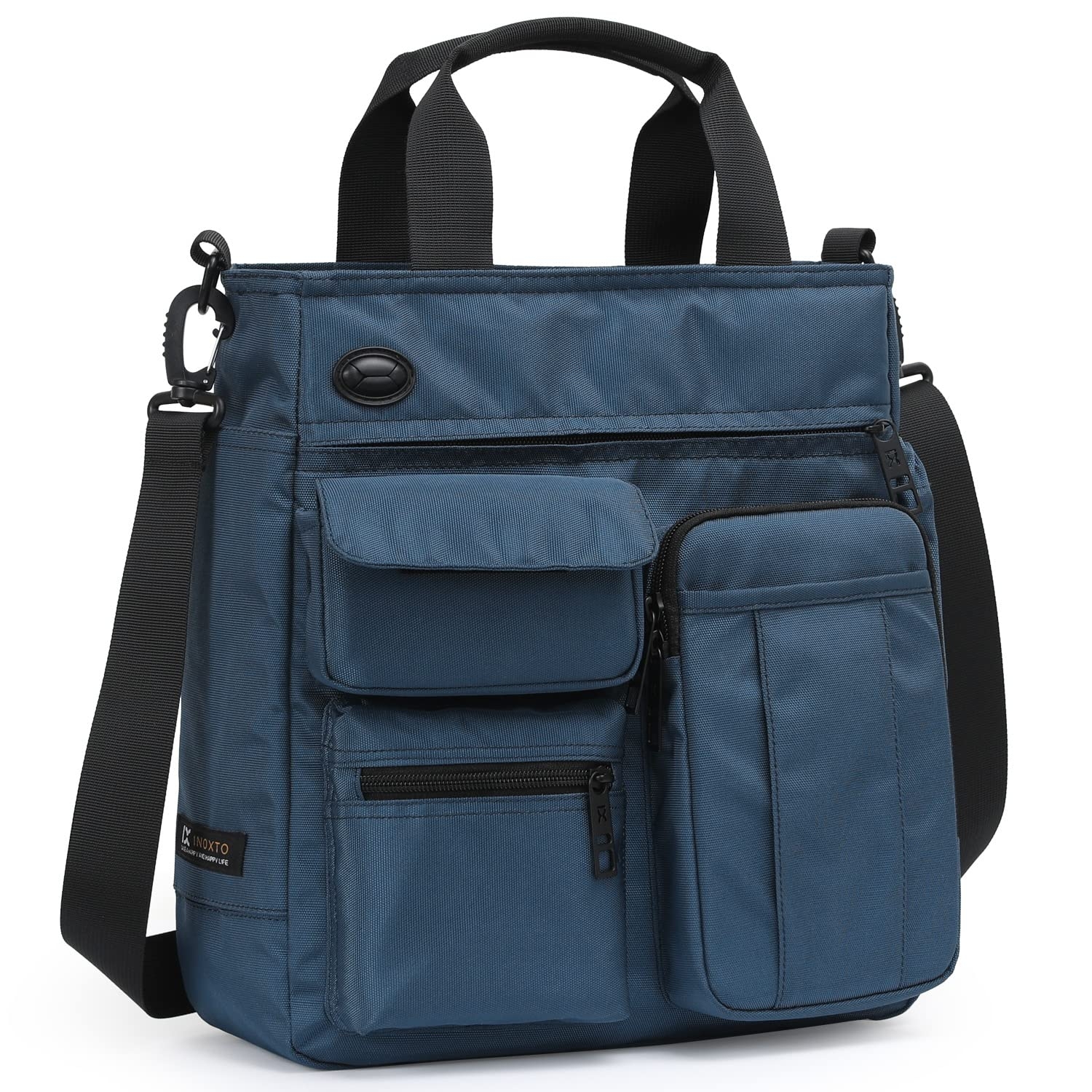 IX INOXTO Mens Messenger Bag Laptop Shoulder Bag Computer Work Office Bag Waterproof Briefcases for Travel Work