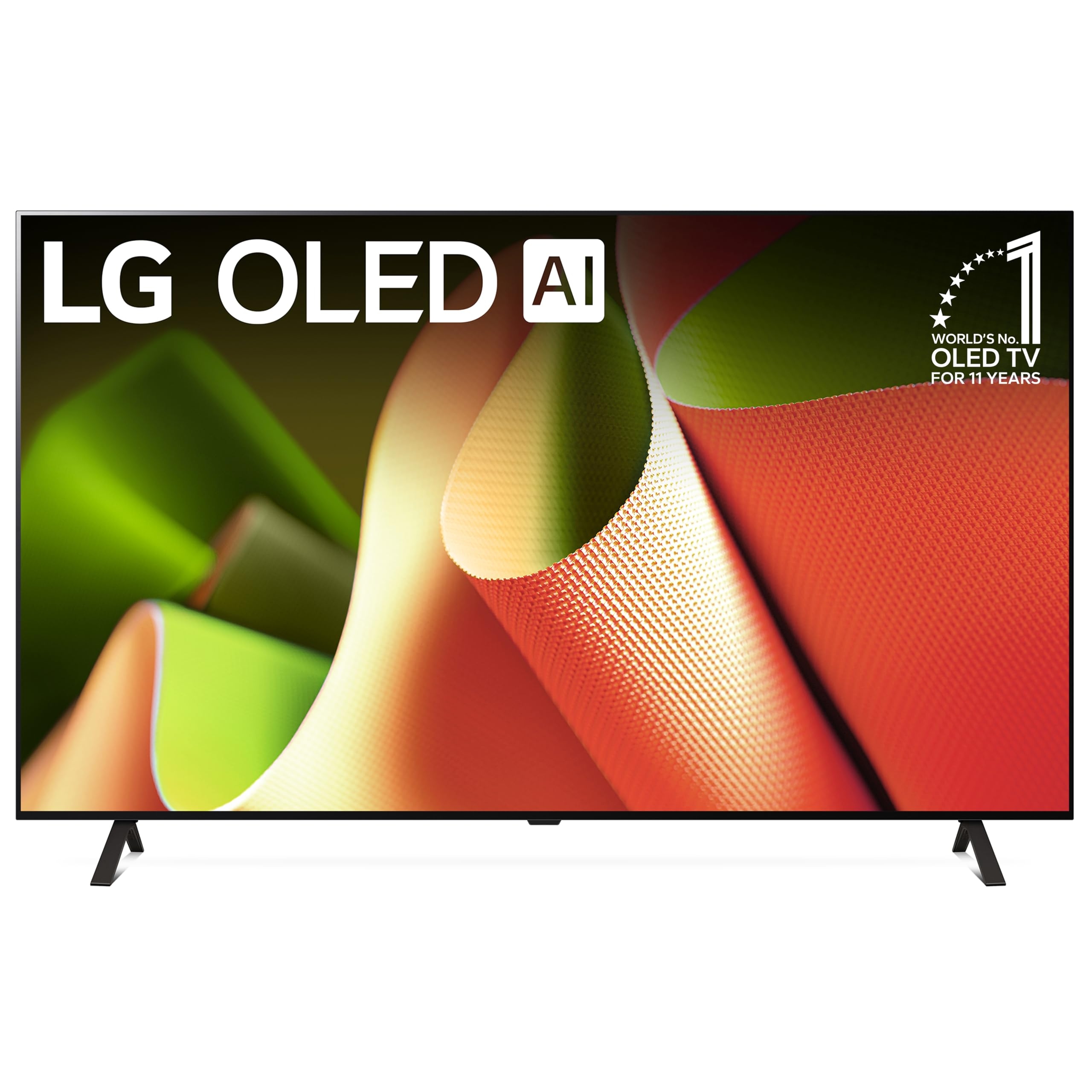 LG 77-Inch OLED B4 Smart TV OLED77B4PUA, with Alexa Built-in, 4K, Class, Series, Processor, Flat Screen, with Magic Remote, AI-Powered, 2024