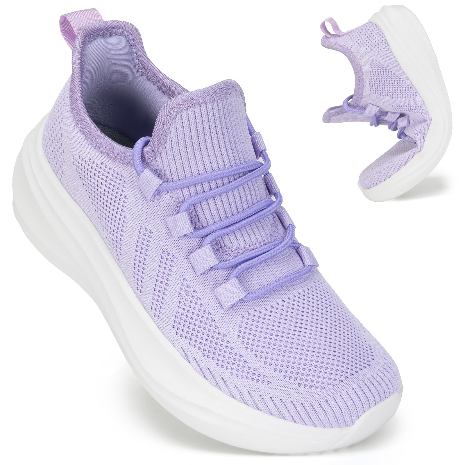 ZOVE Wide Toe Box Shoes Women Extra Wide Width Tennis Sneakers Ultra Light Running Shoes for Women Non-Slip Diabetic Walking Gym Workout Trainer
