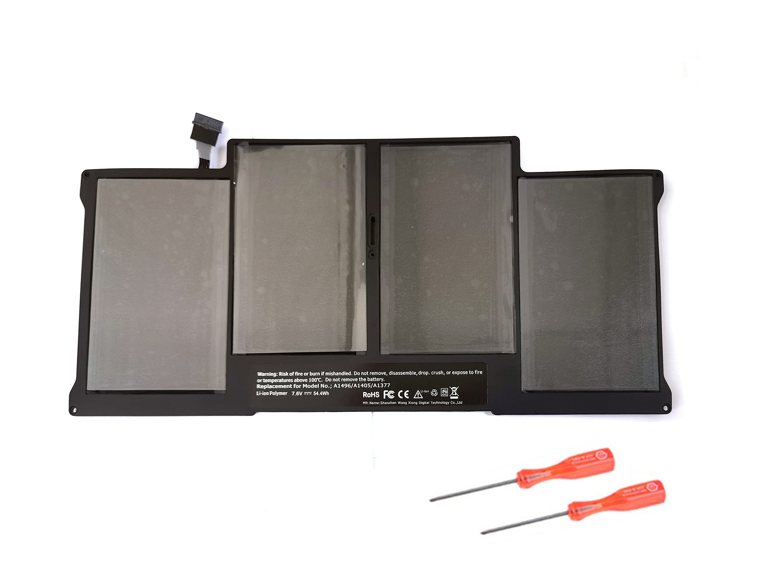 7XINbox 7.6V 54.4Wh A1377 A1405 A1496 Replacement Laptop Battery Compatible with Apple MacBook Air 13.3" A1466 2012 2013 2014 2015 MC965 MC966 MD231 MD232 020-7379-A 020-8143-A