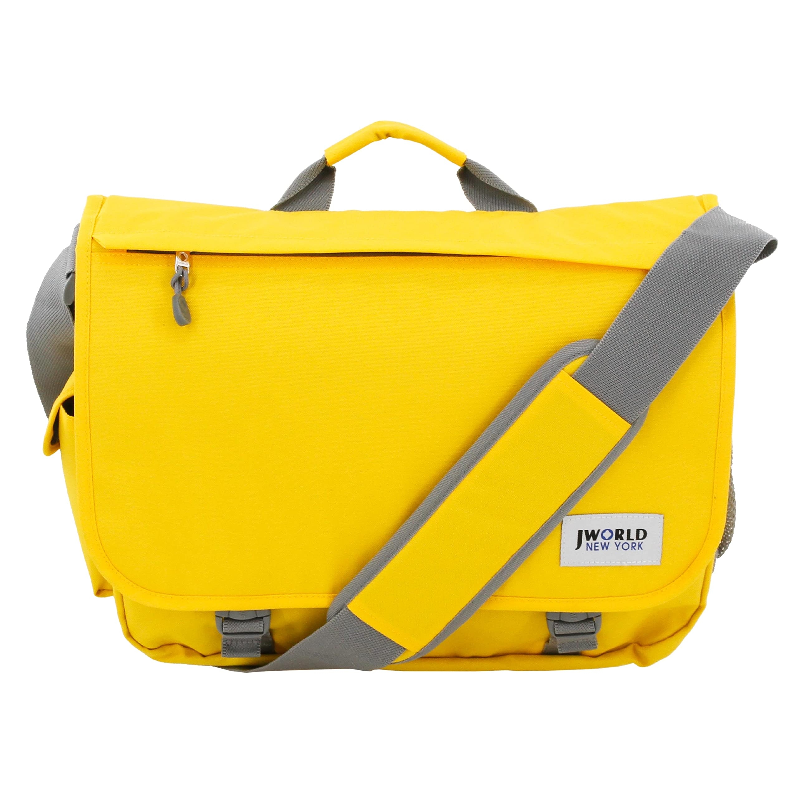 J World New York Thomas Laptop Messenger Bag for Women & Men. Kids Computer Bookbag