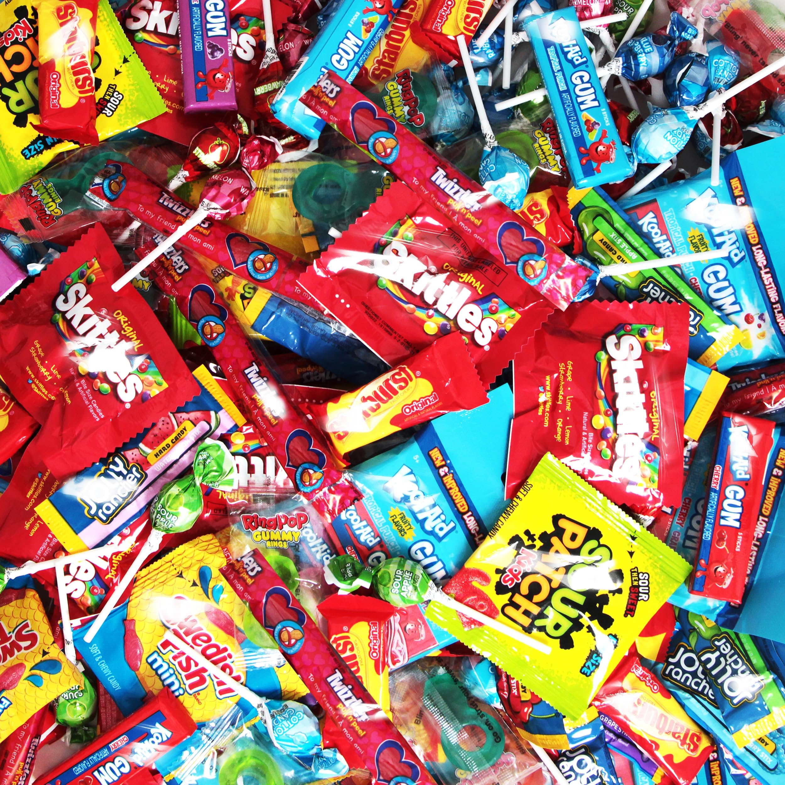 Bulk Candy Mix Variety Pack - 5lb Pack of Individually Wrapped Assorted Sweets for Party Favors, Candy Buffets, Goodie Bags, Gifting, and Office Treats