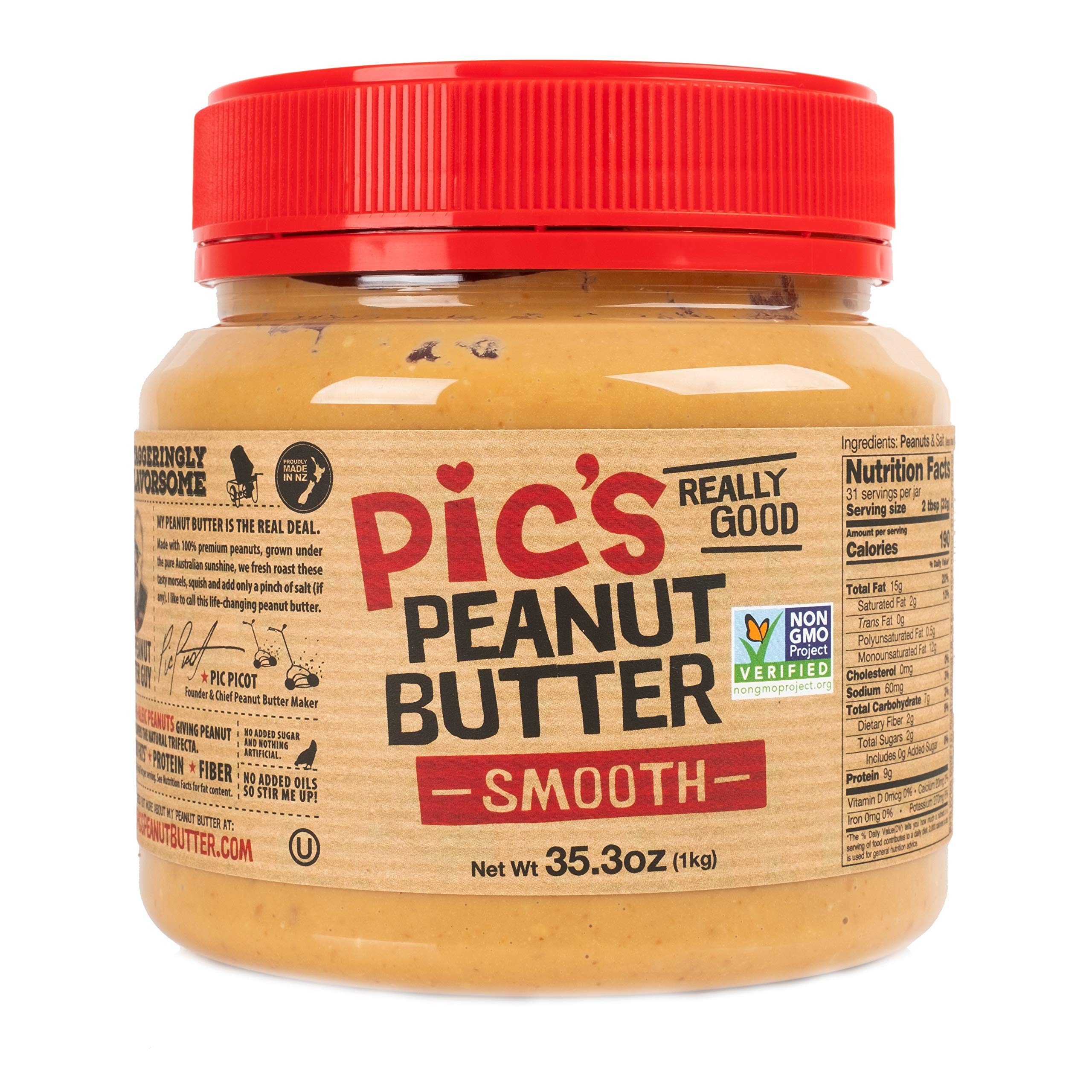 Pic's Smooth Peanut Butter (35.3oz)