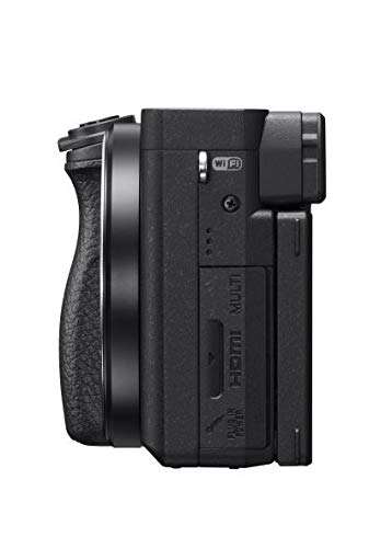 Sony Alpha a6400 Mirrorless Camera: Compact APS-C Interchangeable Lens Digital Camera with Real-Time Eye Auto Focus, 4K Video, Flip Screen & 16-50mm Lens - E Mount Compatible - ILCE-6400L/B, Black - Image 7