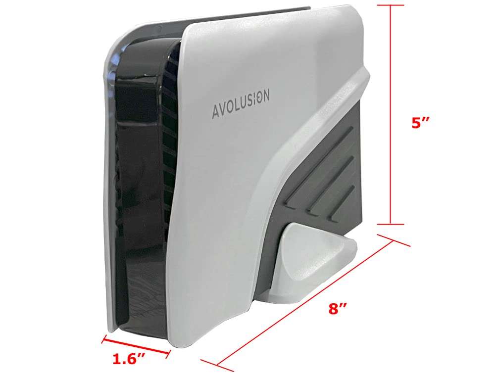 Avolusion PRO-Z Series 2TB USB 3.0 External Gaming Hard Drive for PS5 Game Console (White) (Renewed) - Image 5