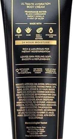Bath and Body Works Men's Collection Ultimate Hydration Ultra Shea Body Cream 8 Oz 2 Pack (Noir) - Image 2
