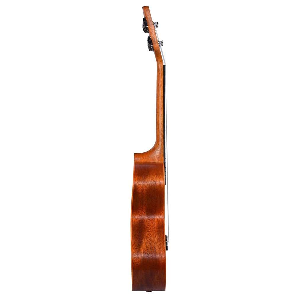 Kadence Concert Ukulele 23 Inch – Cinnamon Brown, Fluorocarbon Strings, Matte Finish with Strap & Bag (Spring Summer Collection) - Image 4