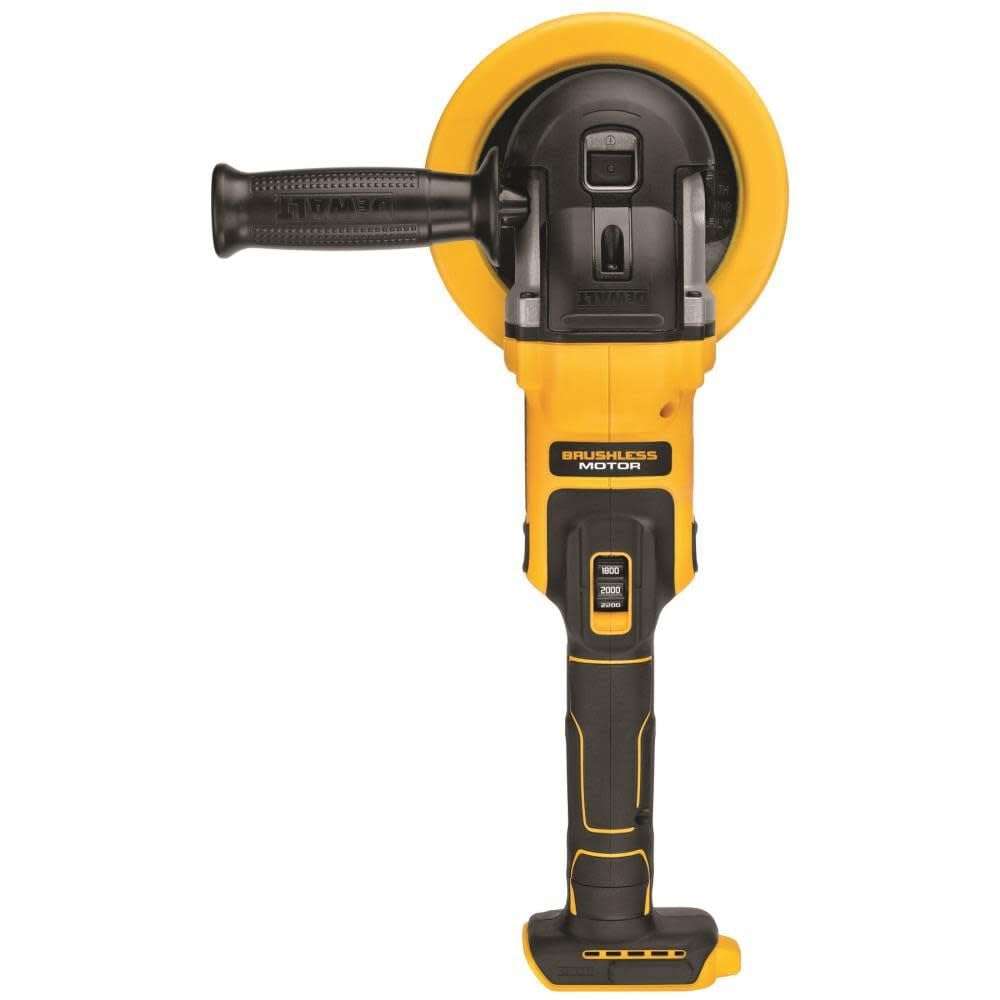 DEWALT 20V MAX* XR Cordless Polisher, Rotary, Variable Speed, 7-Inch, 180 mm, Tool Only (DCM849B) - Image 5