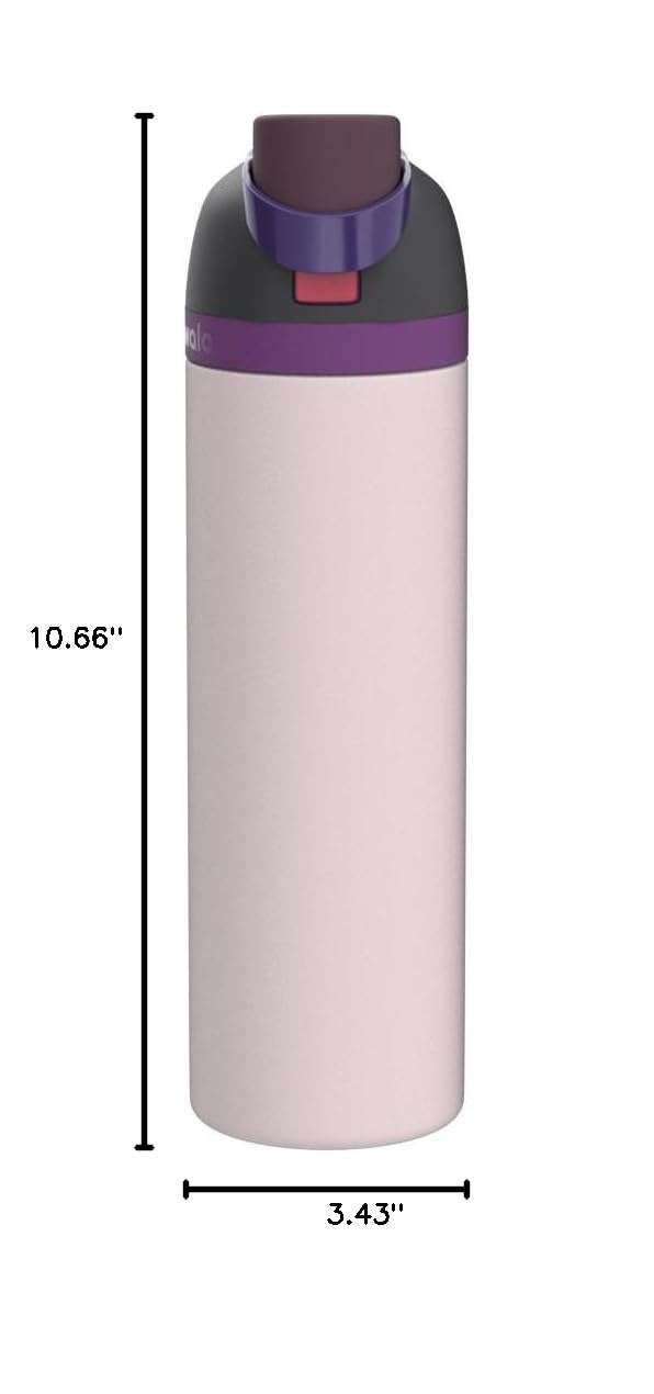 Owala FreeSip Insulated Stainless Steel Water Bottle with Straw for Sports, Travel, and School BPA-Free Sports Water Bottle, 32 oz, Dreamy Field - Image 2