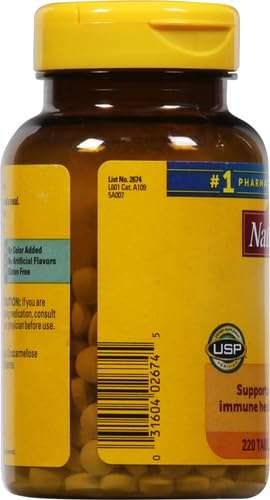 Nature Made Vitamin D3 2000 IU (50 mcg), Vitamin D Supplement for Bone, Teeth, Muscle and Immune Health Support, 220 Tablets, 220 Day Supply - Image 4