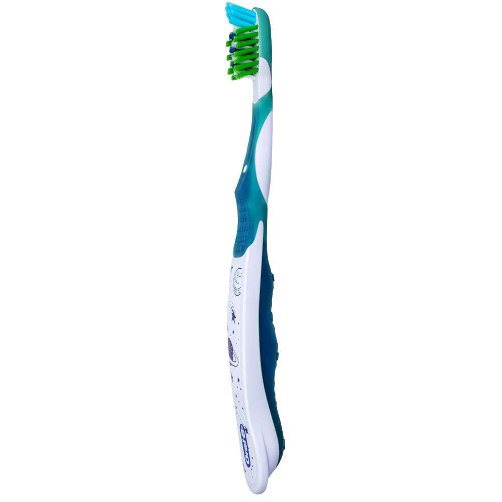 Oral-B Pro-Health Junior CrossAction Galaxy Toothbrush, Ages 6+, Soft - Pack of 6 - Image 6