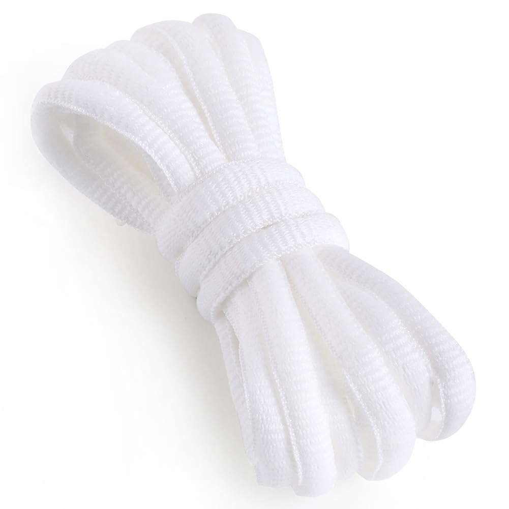 VSUDO Oval Shoe Laces for Sneakers, Basketball Shoelaces, Running Sport Shoestrings or Athletic Shoe Strings - Image 1