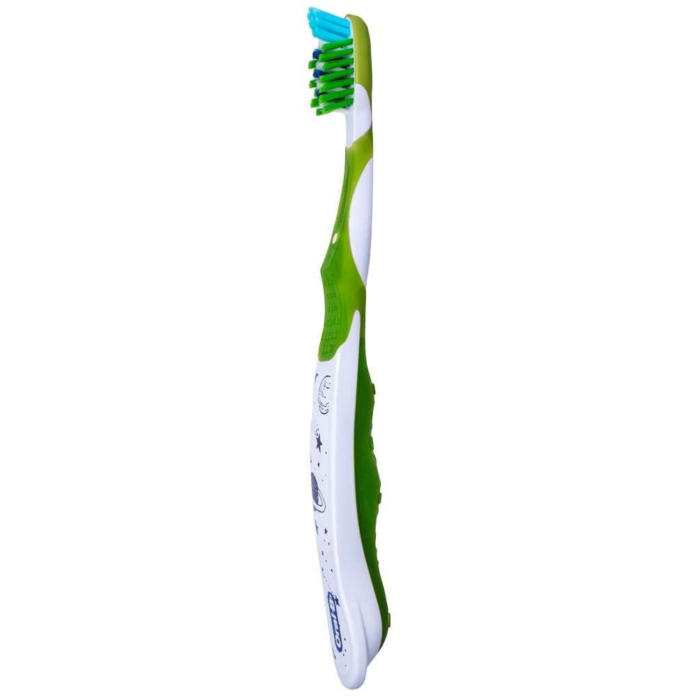 Oral-B Pro-Health Junior CrossAction Galaxy Toothbrush, Ages 6+, Soft - Pack of 6 - Image 3