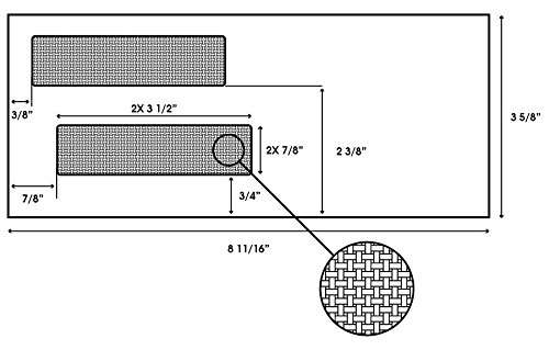 500 No. 8 Flip and Seal Double Window Security Check Envelopes - Designed for Quickbooks Printed Checks - Number 8 Size 3 5/8 Inch x 8 11/16 Inch - Image 2