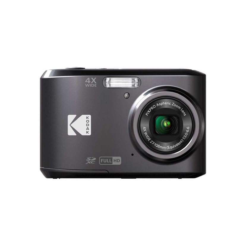 Kodak PIXPRO Friendly Zoom FZ43-BK 16MP Digital Camera with 4X Optical Zoom and 2.7" LCD Screen (Black) - Image 2