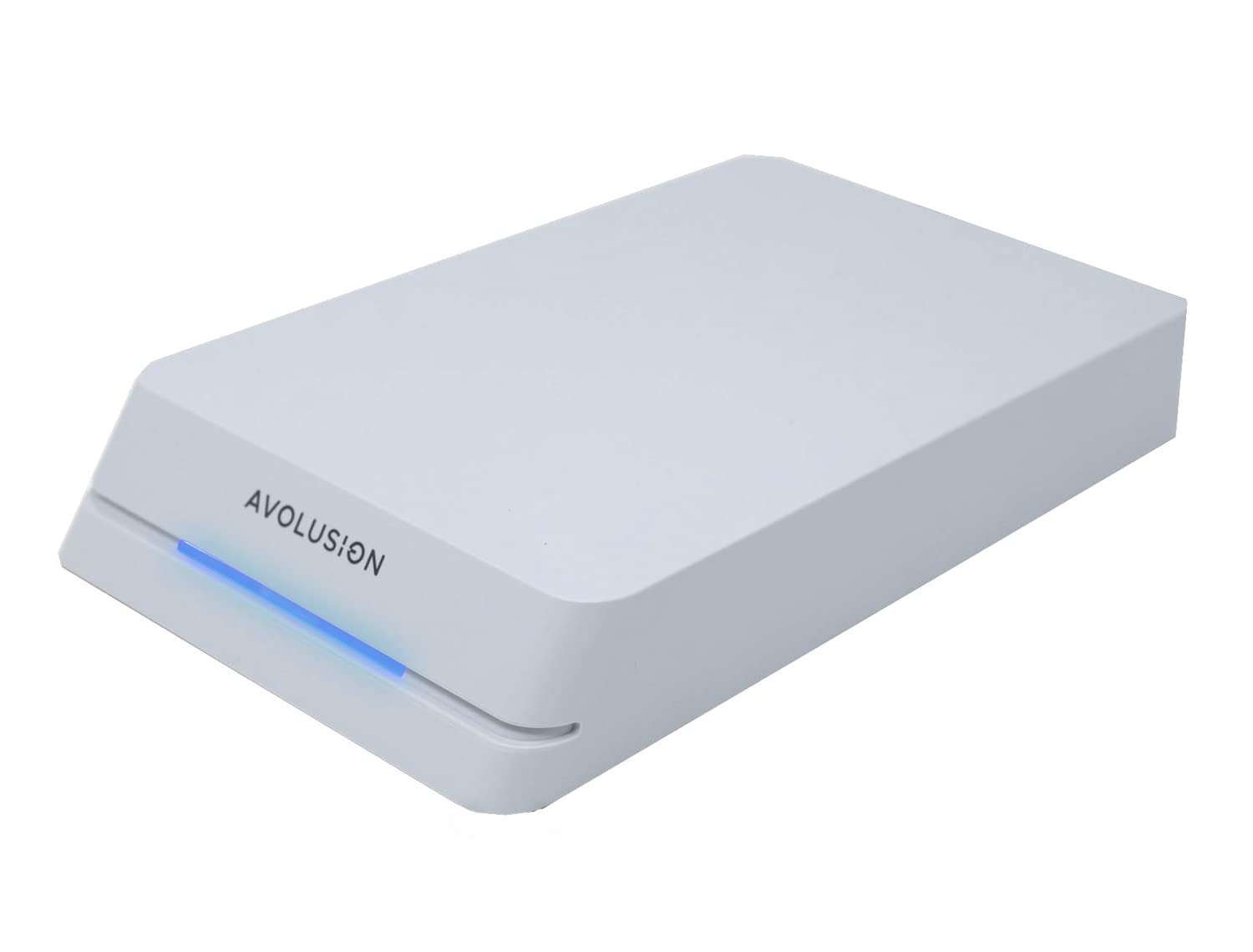 Avolusion HDDGear Pro 8TB 7200RPM USB 3.0 External Gaming Hard Drive (for PS5) White (Renewed) - Image 1