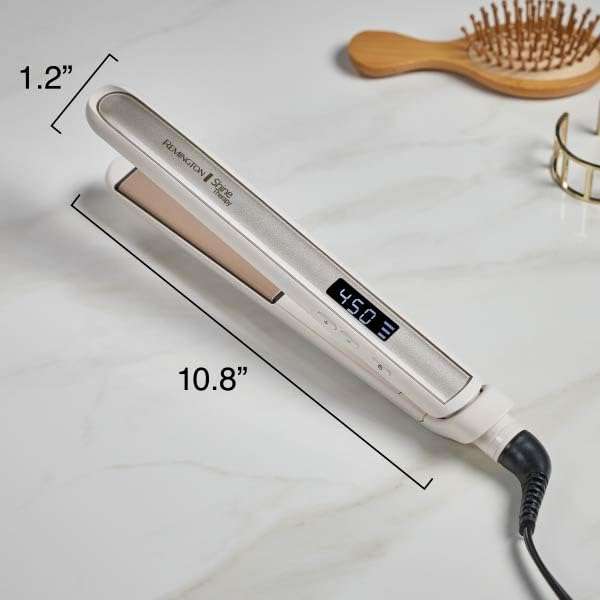 Remington Shine Therapy 1 inch Hair Straightener Iron, Flat Iron Infused with Argan Oil & Keratin, Professional Ceramic Flat Iron for Less Frizz, Shines and Smooth, Styling Tools - Image 10
