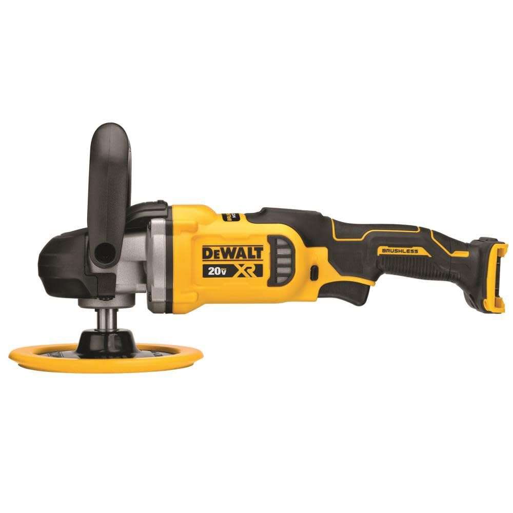 DEWALT 20V MAX* XR Cordless Polisher, Rotary, Variable Speed, 7-Inch, 180 mm, Tool Only (DCM849B) - Image 2