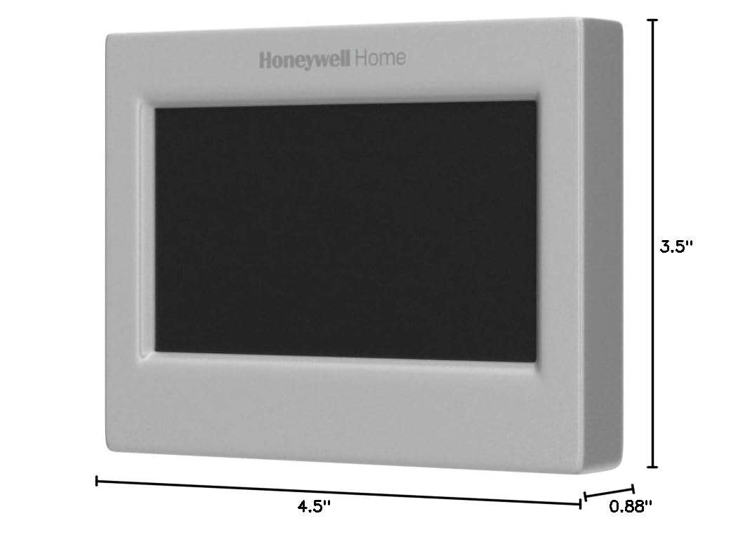 Honeywell Home RTH9585WF1004 Wi-Fi Smart Color Thermostat, 7 Day Programmable, Touch Screen, Energy Star, Alexa Ready, Gray - Image 3