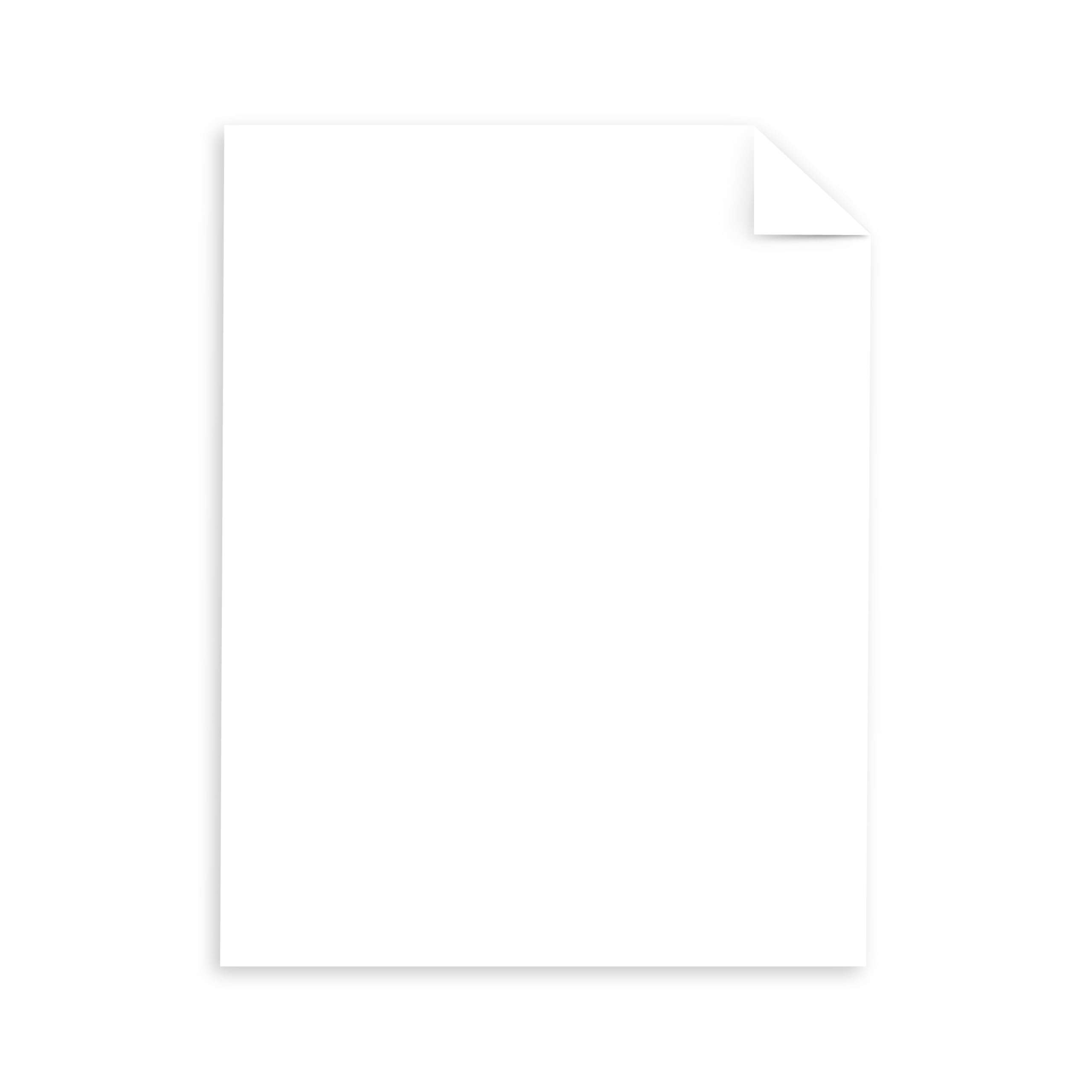 Neenah Bright White Bright White Card Stock, 96 Bright, 65 lb Cover Weight, 8.5 x 11, 250/Pack - Image 4