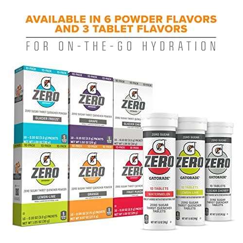 Gatorade Zero Tablets, Variety Pack (Pack of 40) - Image 5