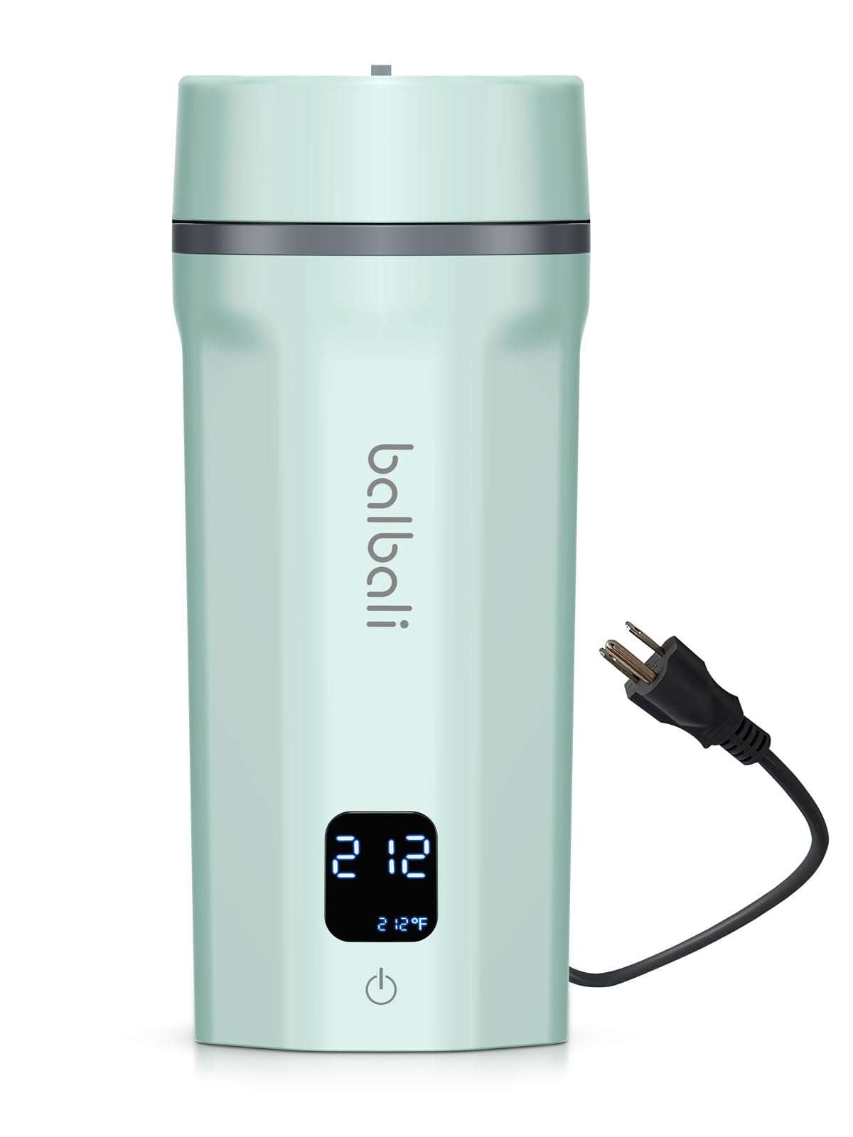 balbali 18.6oz Portable Kettle for Travel 100-250V Dual Voltage for International/Global/Europe - 6 Preset Travel Electric Kettle Hot Water Boiler/Heater/Warmer/Tea Maker - Green - Image 1