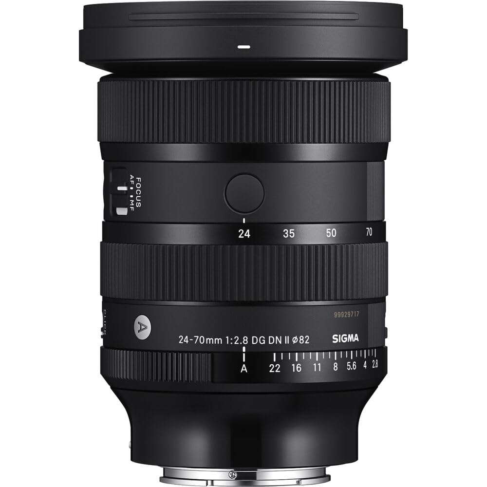 Sigma 24-70mm f/2.8 DG DN II Art Lens (Sony E) + Cleaning Kit + Lens Filter Kit 82MM - Image 3