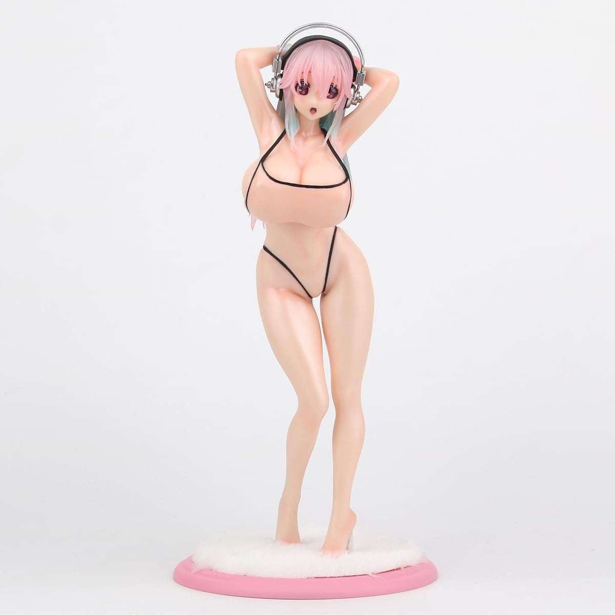 Zatanend Ecchi Figure Super Pink Girl(Pro Soft Ver.),Waifu Girl Hentaii.Sexy Anime +18 Uncensored for Adult Collection Gift Model Toys No Box - Image 3