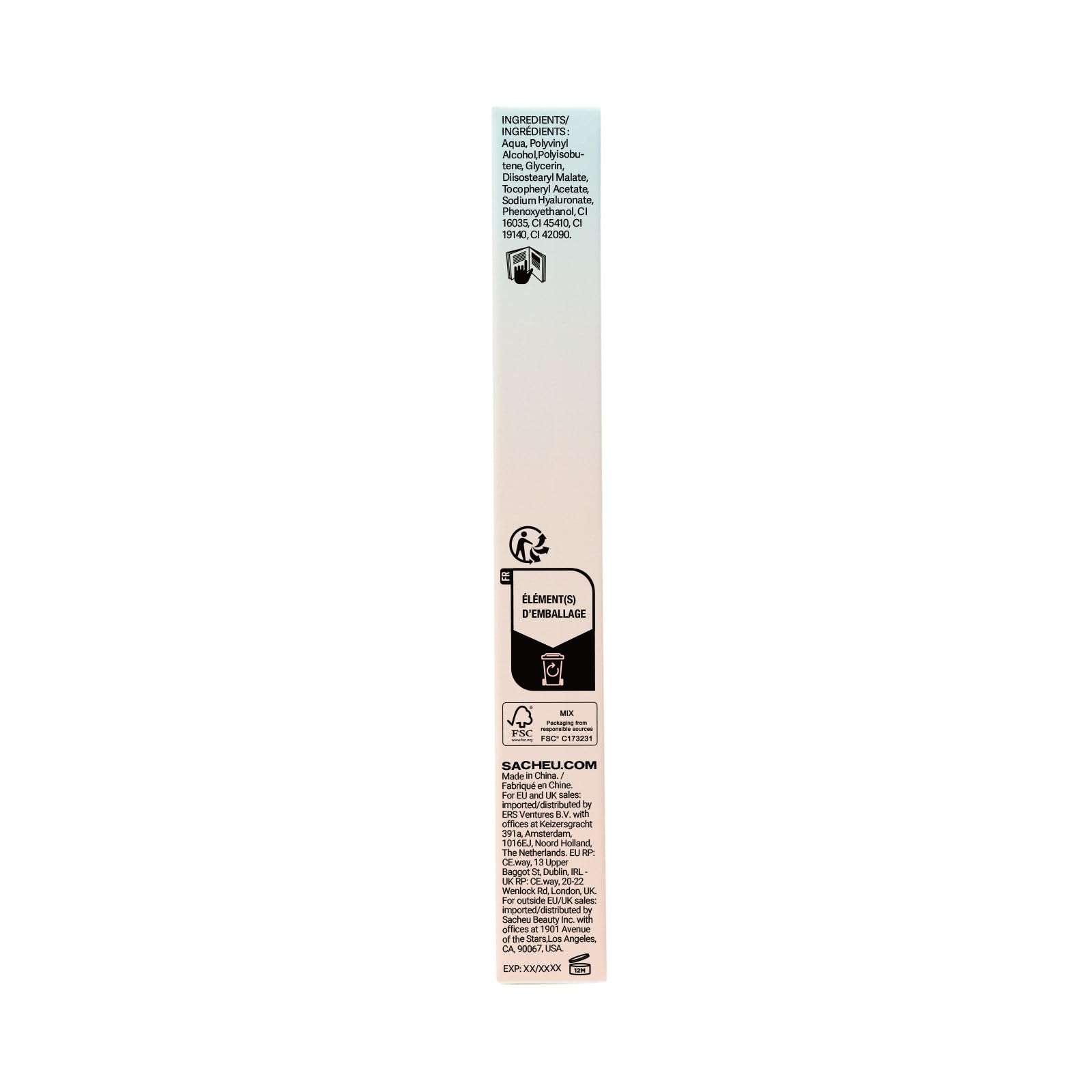 Sacheu Lip Liner STAY-N Peel Off Lip Stain — Long Lasting Matte Lip Tattoo Transfer Proof Lipstain Infused with Hyaluronic Acid & Vitamin E for All Skin Types — Vegan & Cruelty-Free, p-INKED - Image 9