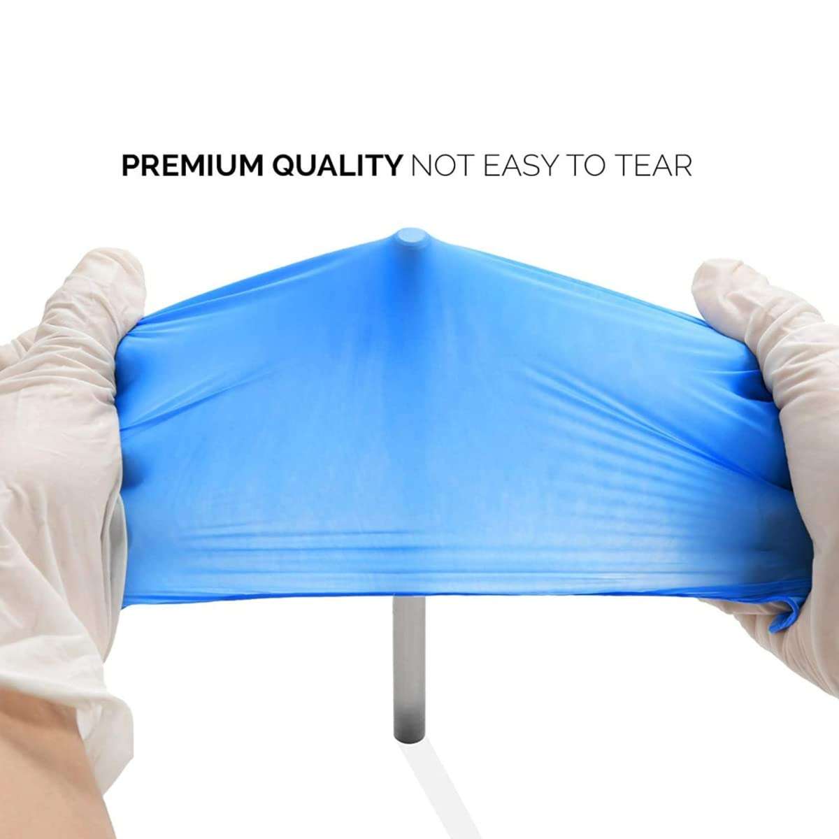 Intco BASIC Medical Synmax Vinyl Exam Gloves - Latex-Free & Powder-Free - Large, BMPF-3003(Case of 1,000) - Image 4