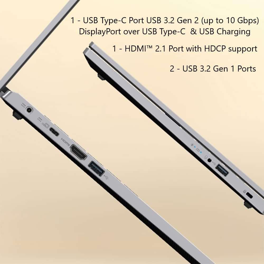 Acer Aspire 3 A315-24P-R7VH Slim Laptop | 15.6" Full HD | AMD Ryzen 3 7320U Quad-Core | AMD Radeon Graphics | 8GB LPDDR5 | 128GB NVMe SSD | Wi-Fi 6 | Windows 11 Home - Image 5