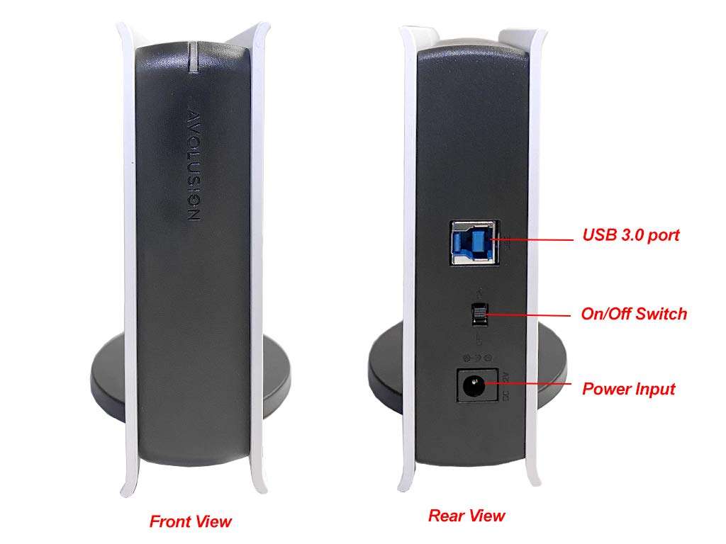 Avolusion PRO-5X (White) 8TB USB 3.0 External Gaming Hard Drive for PS5 / PS4 Game Console (Renewed) - Image 7