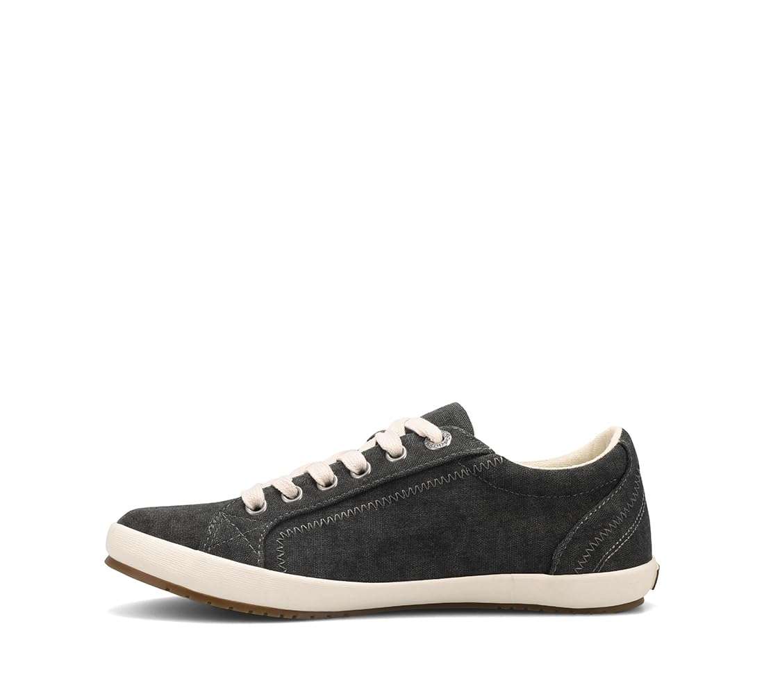 Taos Star Women's Sneaker - Iconic Style with Canvas Design for Everyday Adventures - Custom Fit Lacing and Premium Removable Footbed with Arch Support for All Day Comfort - Image 4