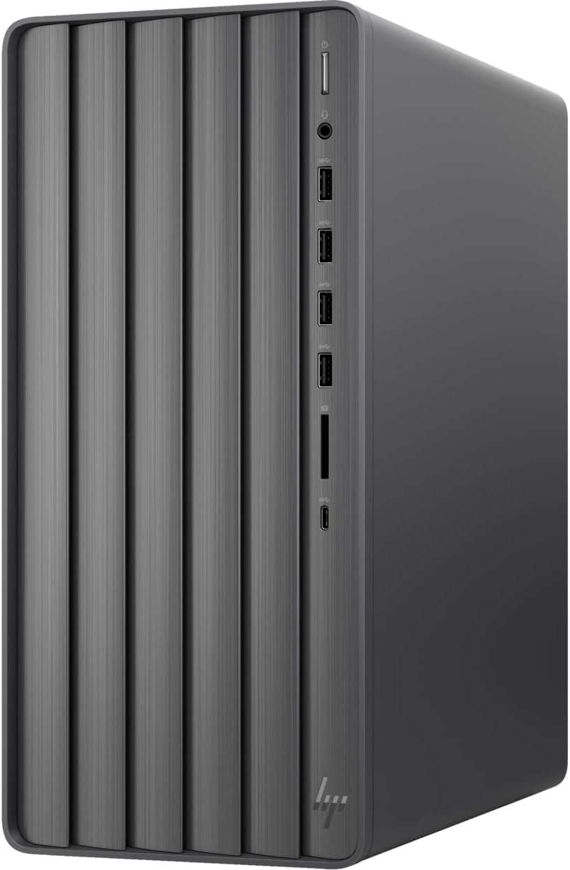HP Envy Desktop PC 2TB SSD 64GB RAM Win 11 Pro (Intel Core 14th Generation i9-14900KS Processor - 3.20GHz Turbo Boost to 6.20GHz, NVIDIA GeForce RTX 8GB GDDR6) Business Computer - Image 1
