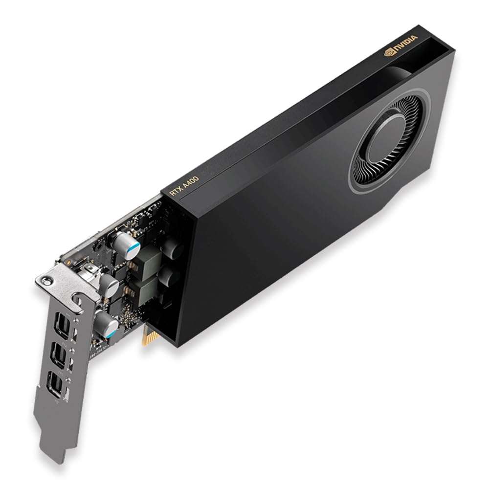 PNY NVIDIA Quadro Graphics - RTX A400, 4GB, DDR6, 64-Bit - Image 2