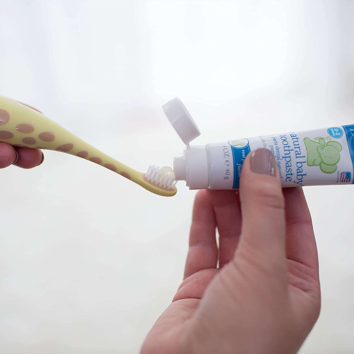 Dr. Brown's Infant-to-Toddler Toothbrush, Giraffe - Image 10