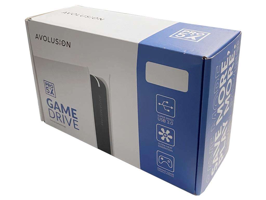 Avolusion PRO-5X (White) 8TB USB 3.0 External Gaming Hard Drive for PS5 / PS4 Game Console (Renewed) - Image 9