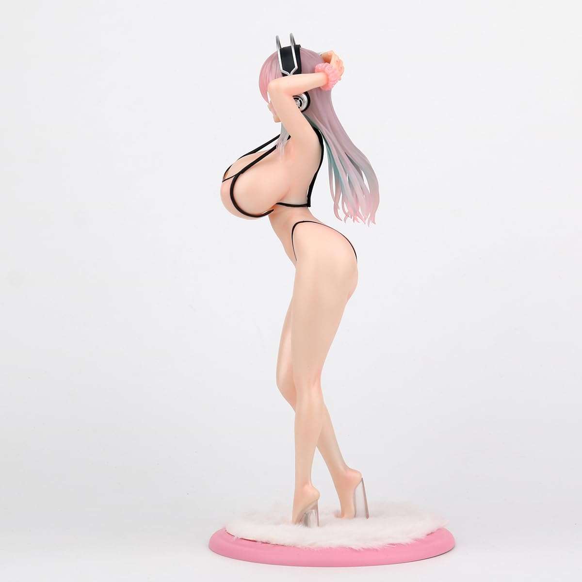 Zatanend Ecchi Figure Super Pink Girl(Pro Soft Ver.),Waifu Girl Hentaii.Sexy Anime +18 Uncensored for Adult Collection Gift Model Toys No Box - Image 5