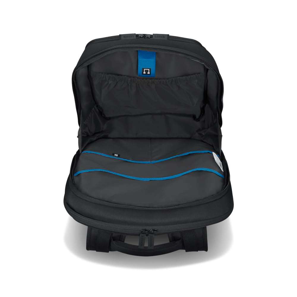 Lenovo - Legion 17” Armored Backpack – Gaming Laptop Bag – Double Layered Protection – Dedicated Storage Pockets – Durable Pack with EVA Front Shield - Image 6
