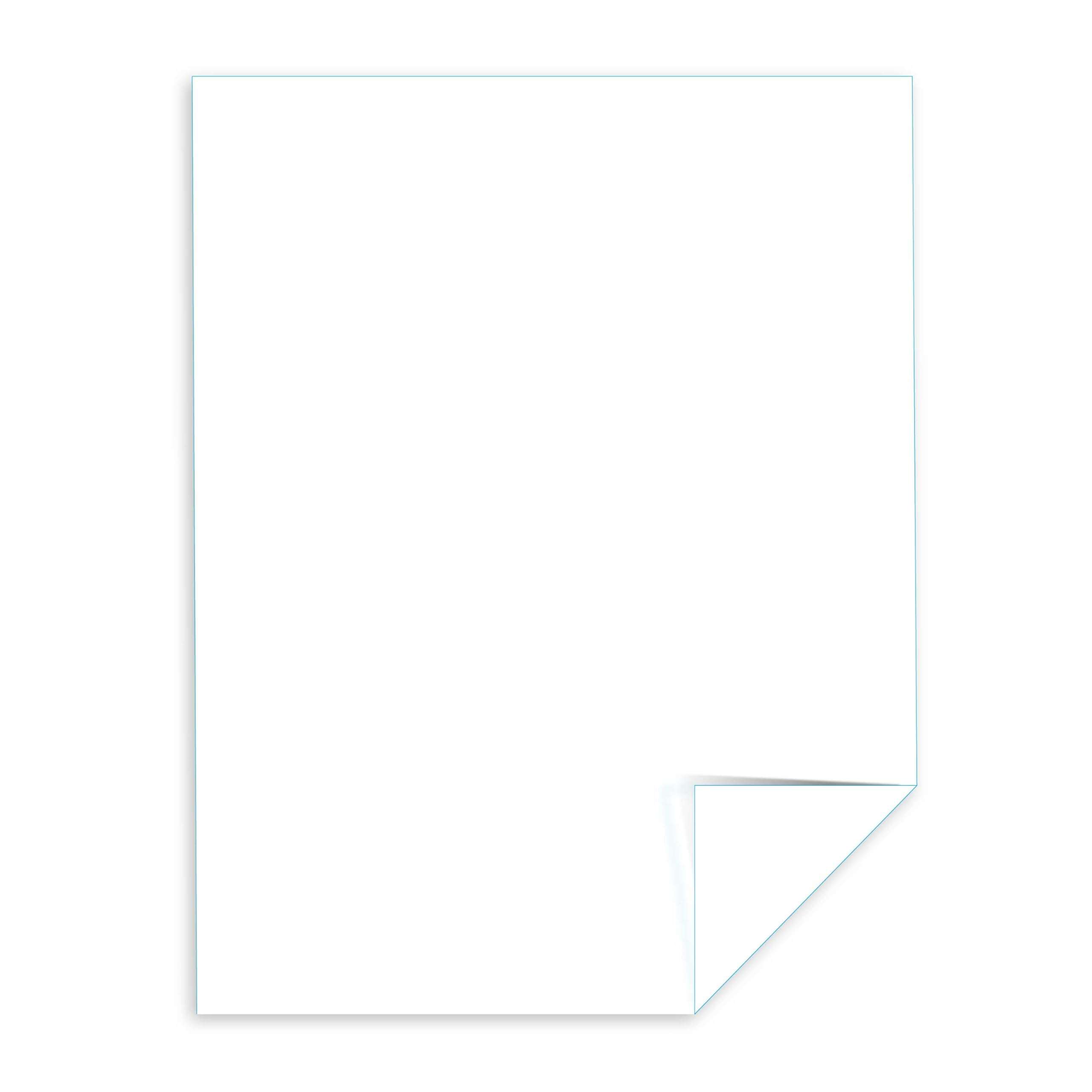 Neenah Index Cardstock, 8.5" x 11", 90 lb/163 gsm, White, Lightweight, 94 Brightness, 300 Sheets (91437) - Image 3