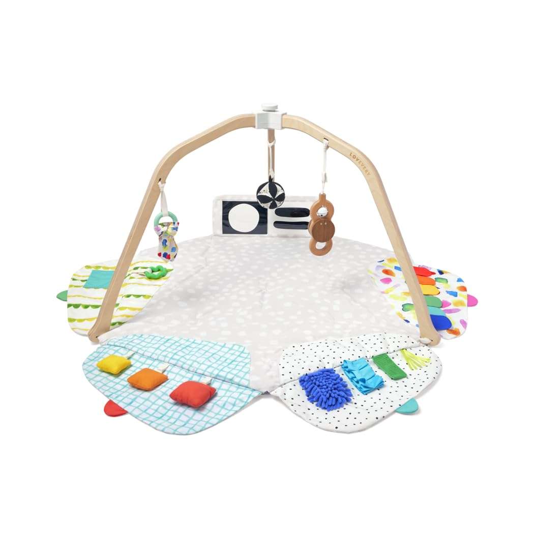 LOVEVERY | The Play Gym | Award Winning For Baby , Stage-Based Developmental Activity Gym & Play Mat for Baby to Toddler - Image 1