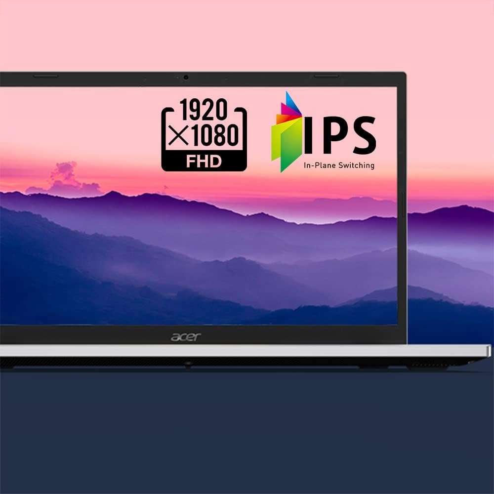 Acer Aspire 3 A315-24P-R7VH Slim Laptop | 15.6" Full HD | AMD Ryzen 3 7320U Quad-Core | AMD Radeon Graphics | 8GB LPDDR5 | 128GB NVMe SSD | Wi-Fi 6 | Windows 11 Home - Image 3