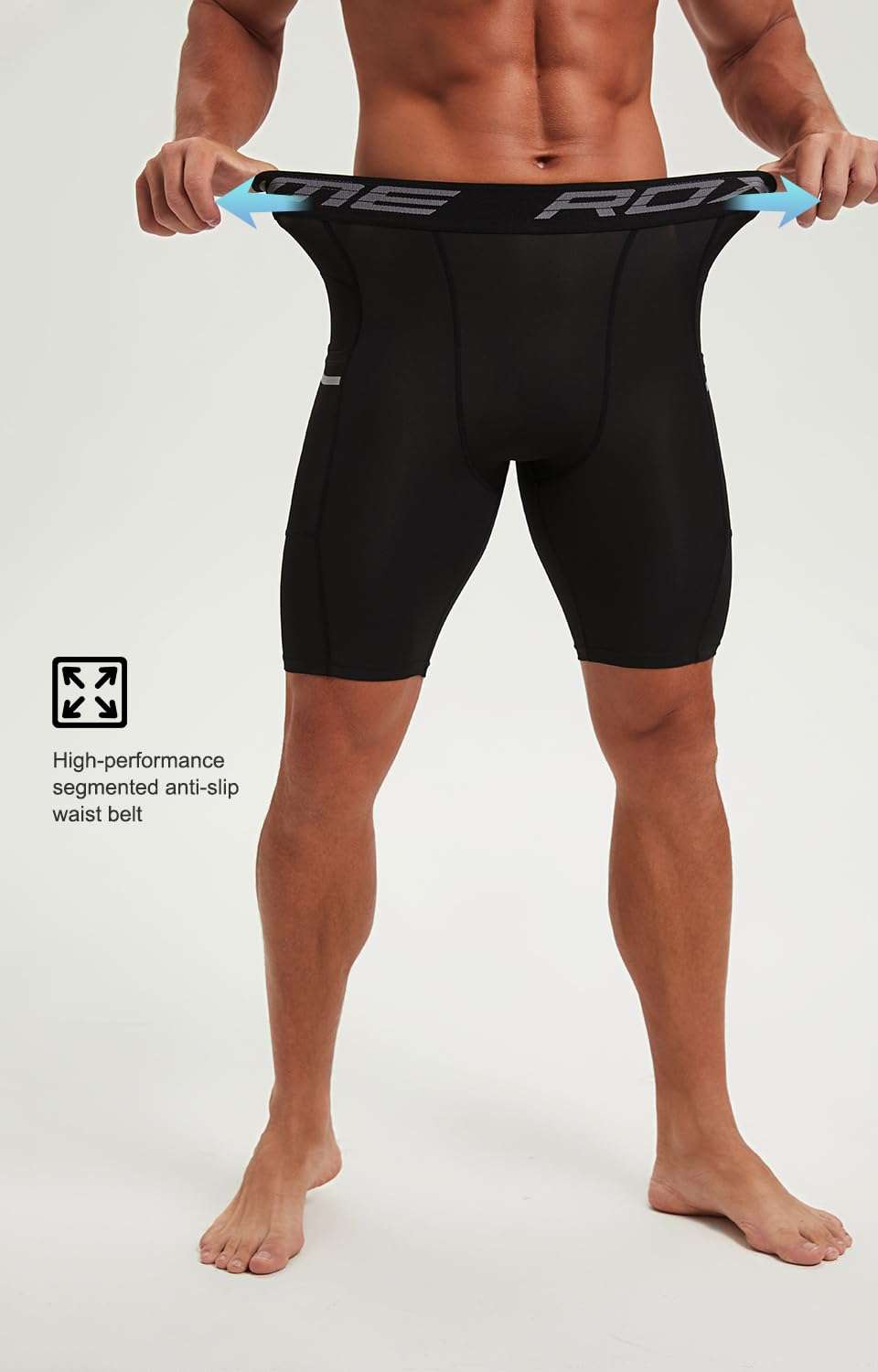 Roxdme 5 or 1 Pack Compression Shorts Men Spandex Sport Shorts Athletic Workout Running Tights Performance Underwear - Image 5