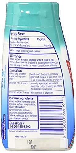Colgate 2 in 1 Toothpaste Mouthwash Whitening 4.6 Tubes, Icy Blast, 27.6 Oz, Pack of 6 - Image 3
