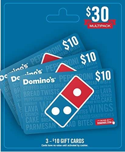 Dominos $30 Multi Pack Gift Card - Image 1