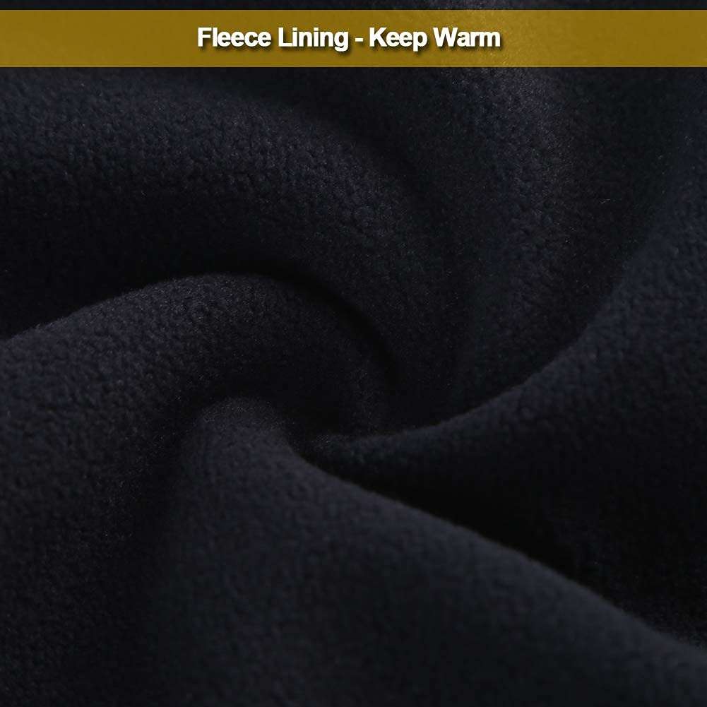 Sireck Cold Weather Balaclava Ski Mask, Water Resistant and Windproof Fleece Thermal Face Mask, Cycling Motorcycle Neck Warmer Hood Winter Gear for Men Women - Image 4